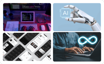 Automation and AI workflow visual for digital automation engineering
