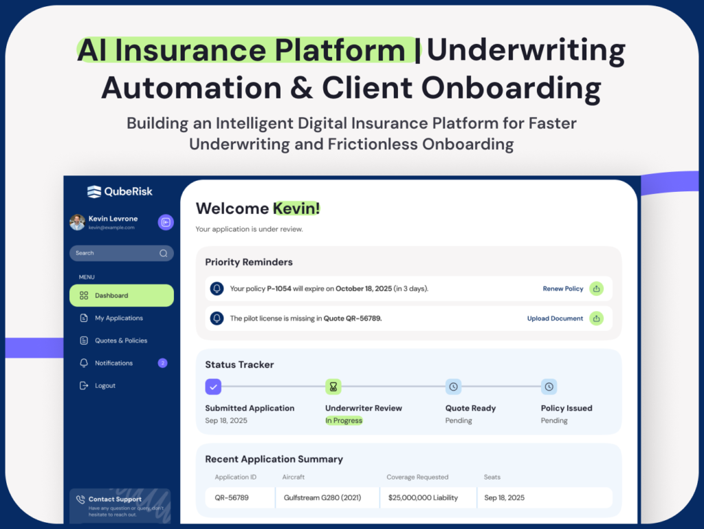 Canadian InsurTech Startup visual