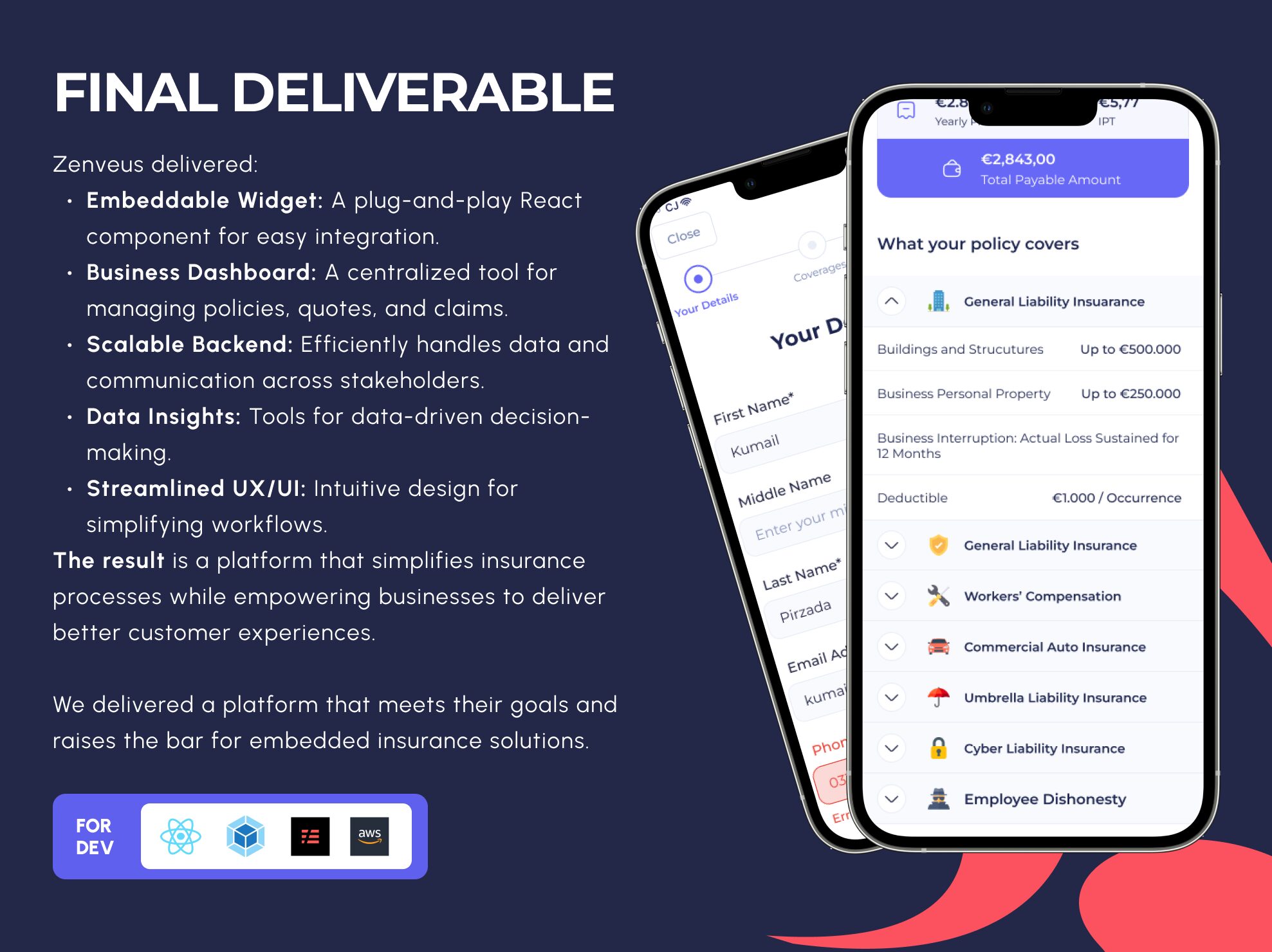New York InsurTech startup design system