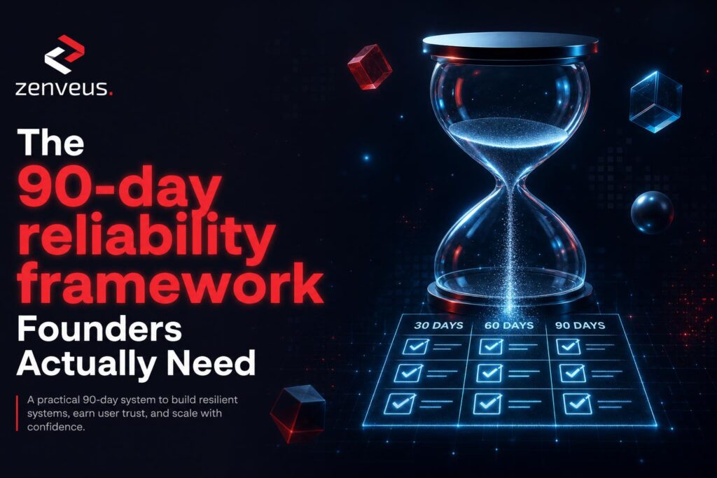 The 90-Day Reliability Framework Founders Actually Need
