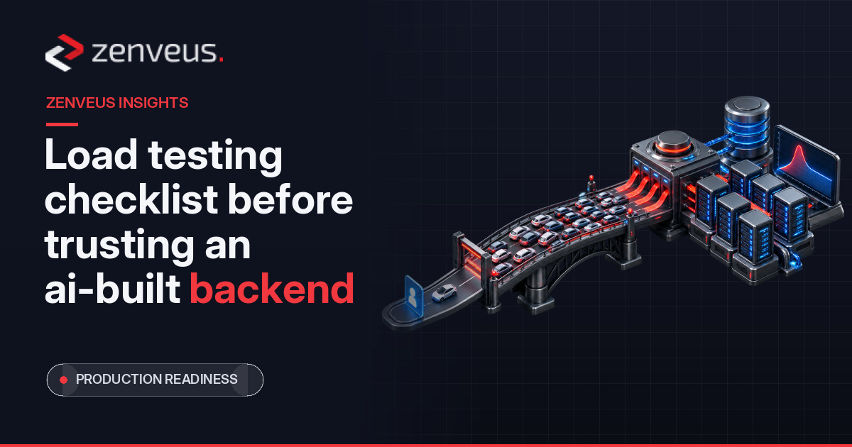 Load Testing Checklist Before Trusting an AI-Built Backend